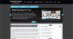 Desktop Screenshot of creatingcauses.com